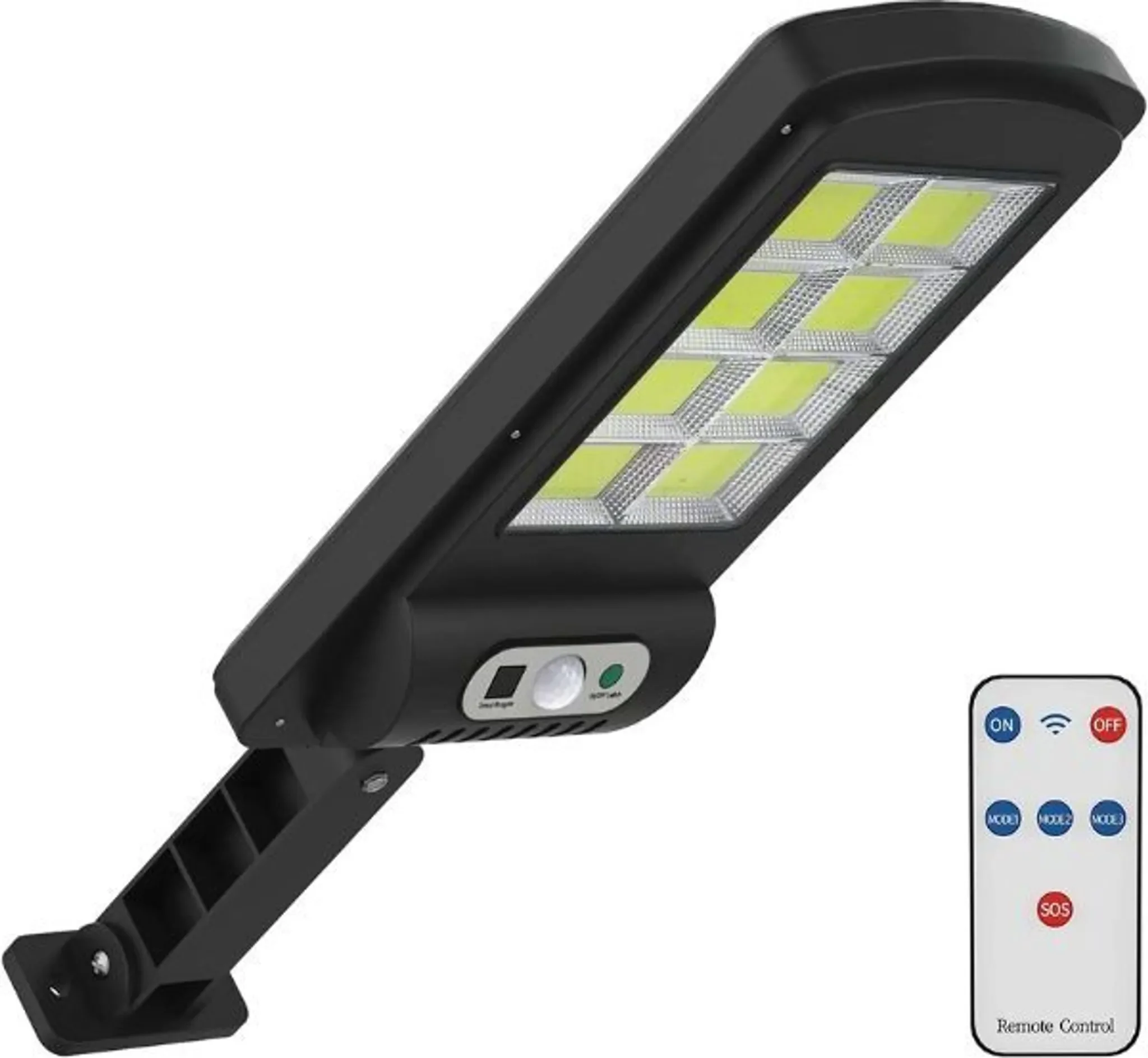LED Solar-Außenleuchte mit Bewegungsmelder – 1800 Lumen, SENSLED